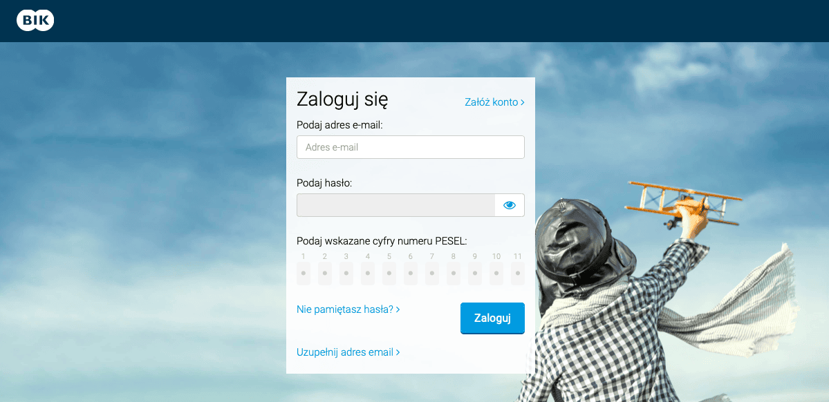 konto bik jak założyć